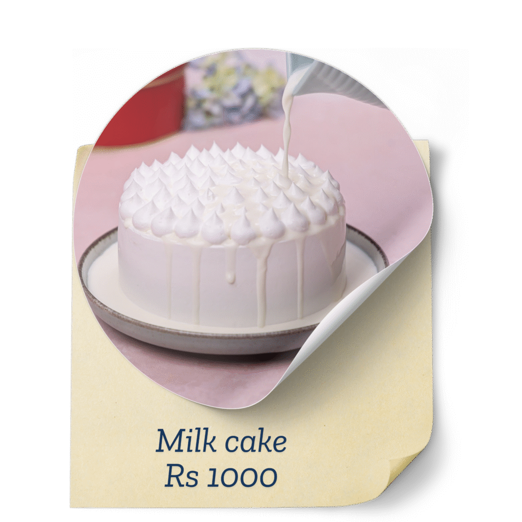 Milk cake
